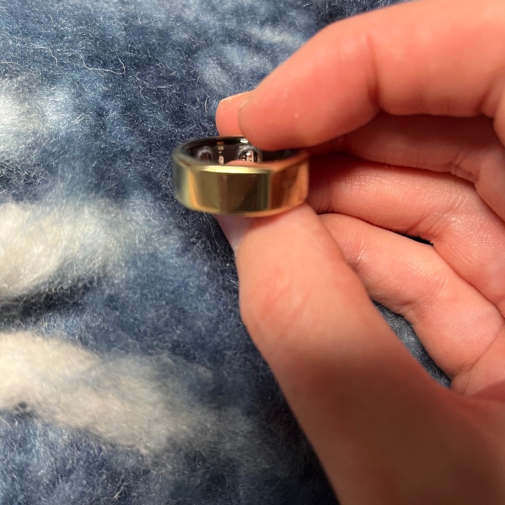 Oura Ring Gen 3 Gold Sz 7